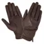 LeMieux Close Contact Adult Riding Gloves - Brown