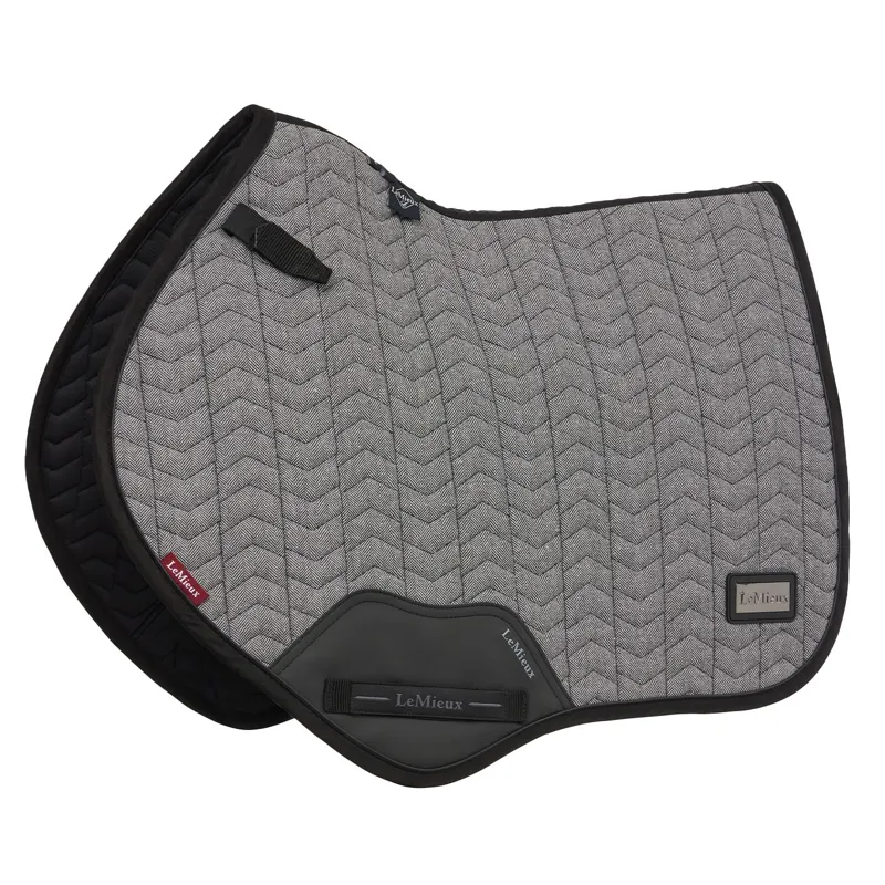 LeMieux Aspen Close Contact Saddle Pad - Herringbone