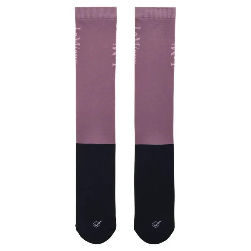 LeMieux Competition Junior Tall Riding Socks - Mallow-1