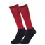 LeMieux Competition Junior Tall Riding Socks 2 Pack - Chili