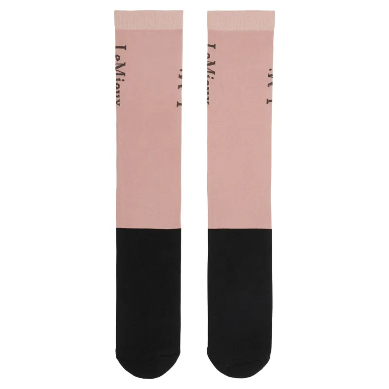LeMieux Competition Riding Socks 2 Pack - Wild Rose-1