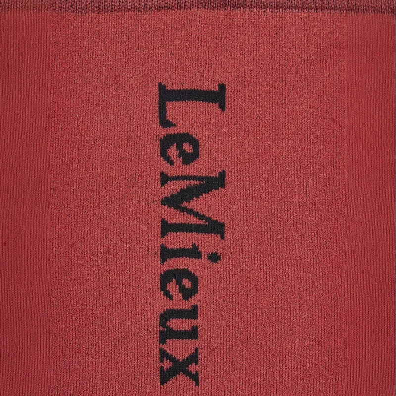 LeMieux Competition Junior Tall Riding Socks 2 Pack - Russet-2