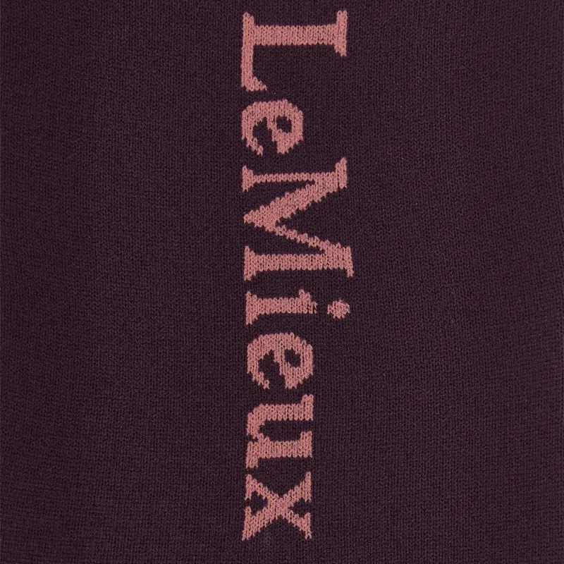 LeMieux Competition Riding Socks 2 Pack - Damson-2