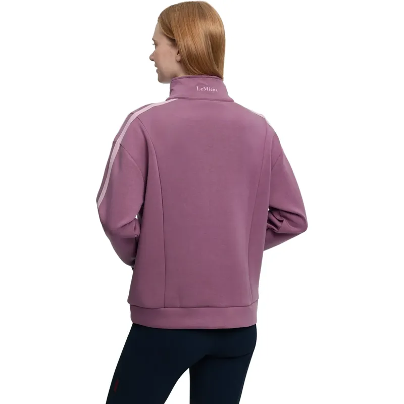 LeMieux Connie Women's Half Zip Sweatshirt - Mallow-3