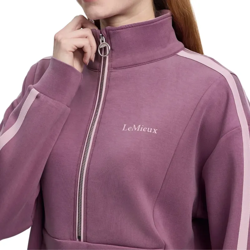 LeMieux Connie Women's Half Zip Sweatshirt - Mallow-4