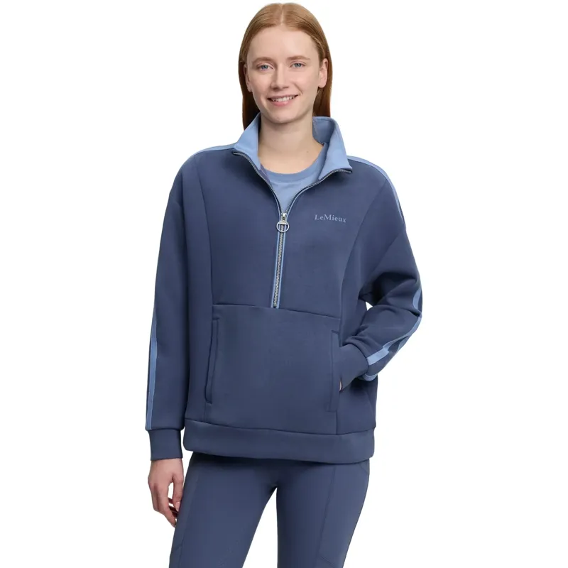 LeMieux Connie Women's Half Zip Sweatshirt - Shadow