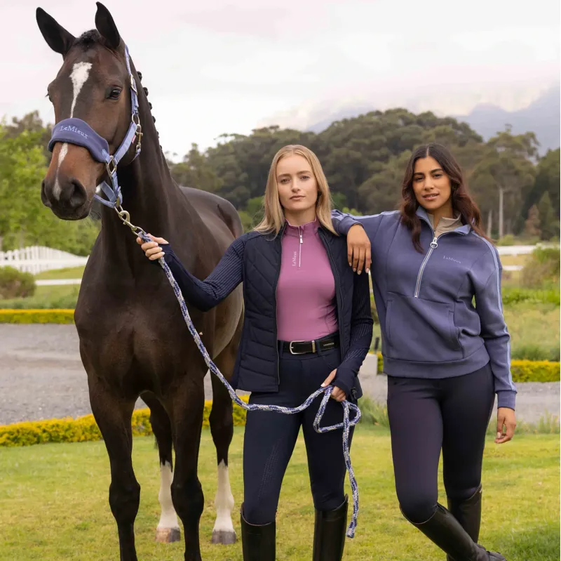 LeMieux Connie Women's Half Zip Sweatshirt - Shadow-9