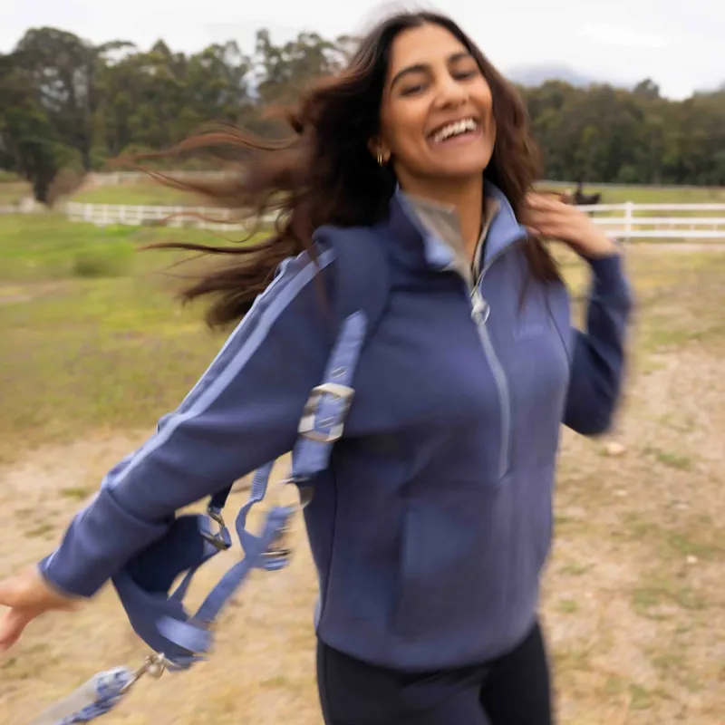 LeMieux Connie Women's Half Zip Sweatshirt - Shadow-5