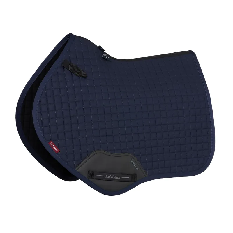 LeMieux Cotton Close Contact Saddle Pad - Navy