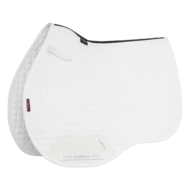 LeMieux Cotton All Purpose Saddle Pad - White