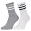 LeMieux Crew Socks 2-Pack White