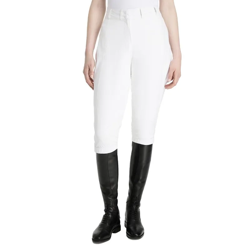 LeMieux Darcey Womens Waterproof 3/4 Competition Over Breeches - White