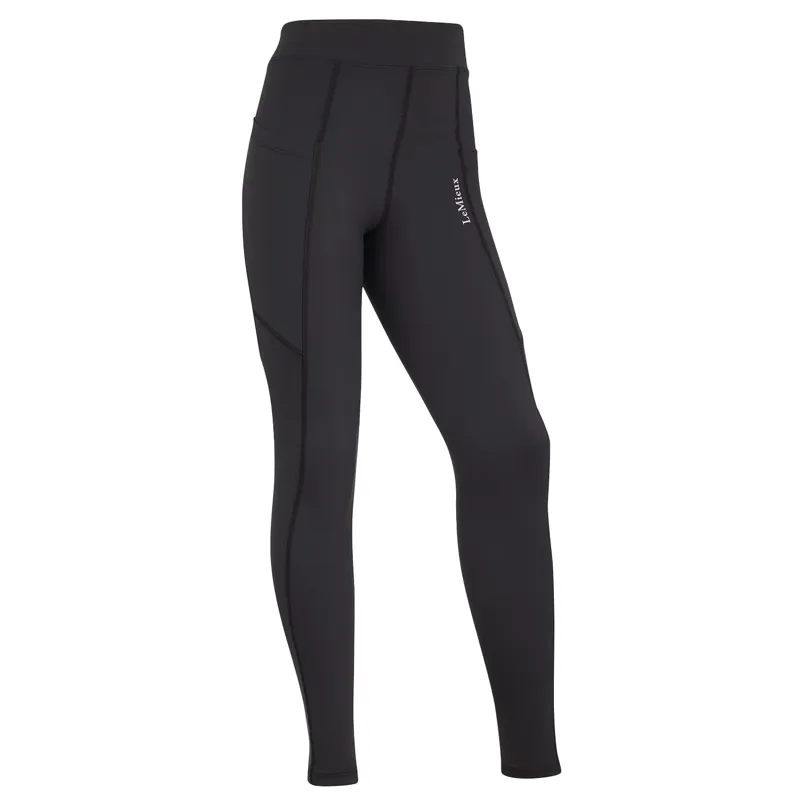 LeMieux Young Rider Darla Junior Sport Leggings - Black