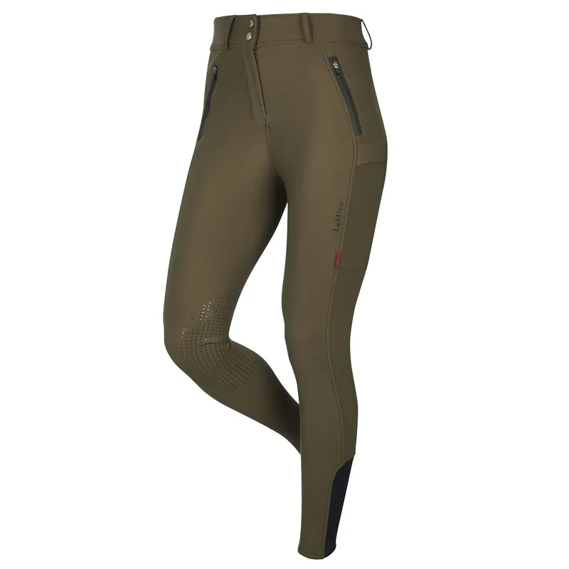 LeMieux DryTex Waterproof Knee Grip Women's Breeches - Alpine