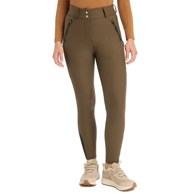 LeMieux DryTex Waterproof Knee Grip Women's Breeches - Alpine-2