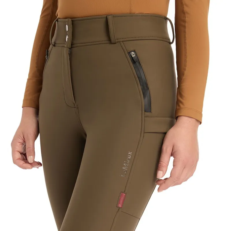 LeMieux DryTex Waterproof Knee Grip Women's Breeches - Alpine-3