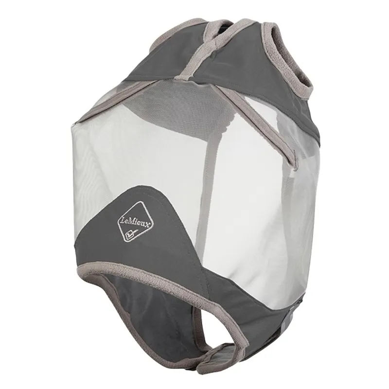 LeMieux ArmourShield Pro Standard Fly Mask - Gray-1