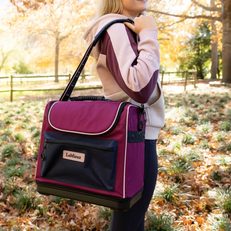 LeMieux Elite Pro Grooming Bag - Blackberry-1