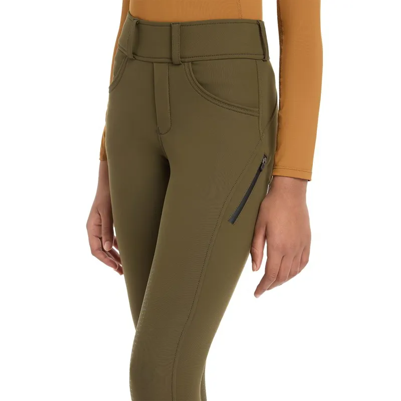 LeMieux Ella Young Rider Winter Riding Tights - Alpine-4
