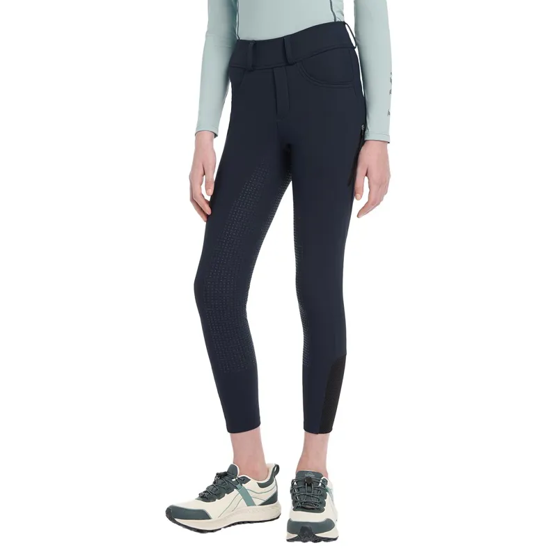 LeMieux Ella Young Rider Winter Riding Tights - Navy