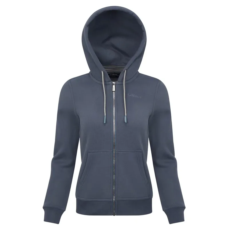 LeMieux Elle Ladies Zip-Up Hoodie - Petrol
