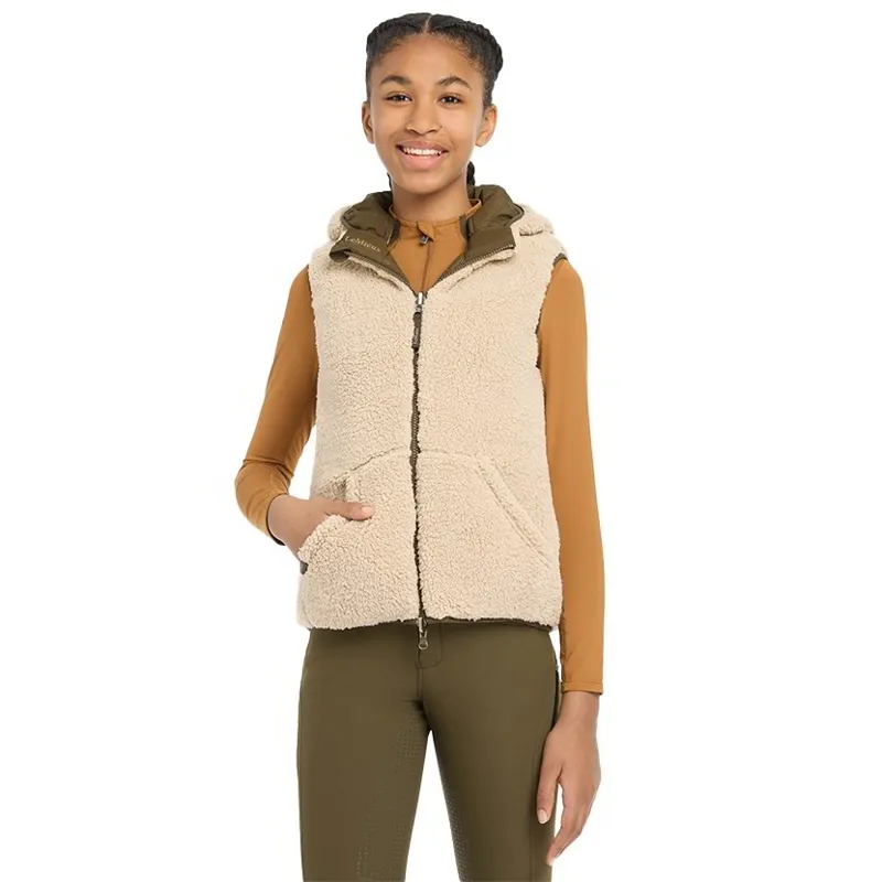 LeMieux Young Rider Eloise Reversible Winter Vest - Alpine-9