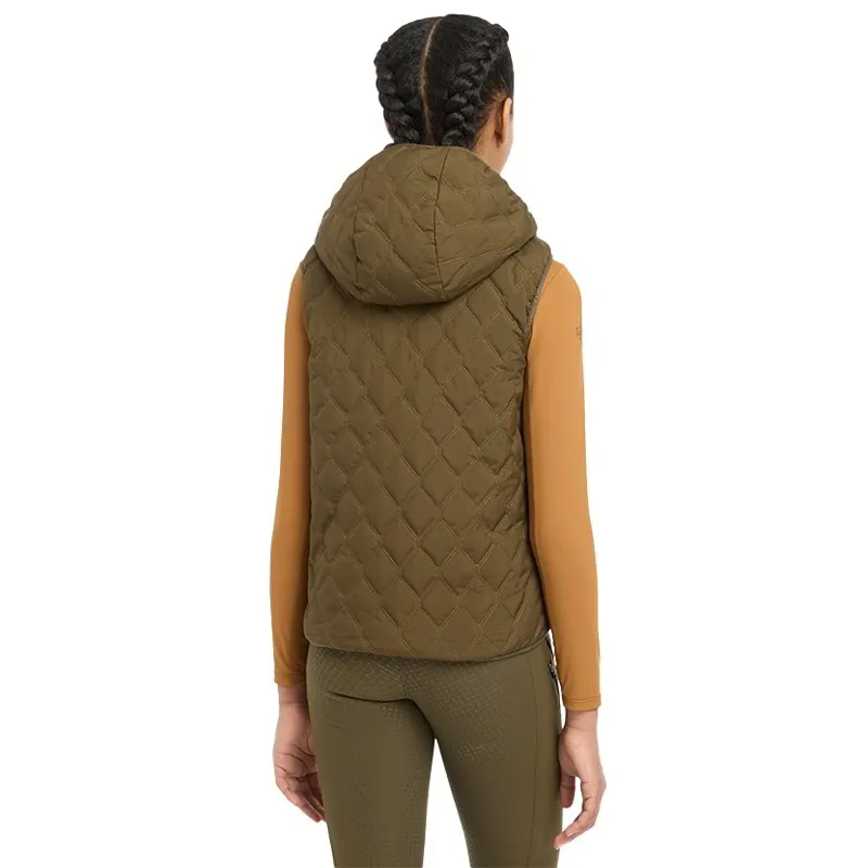 LeMieux Young Rider Eloise Reversible Winter Vest - Alpine-5