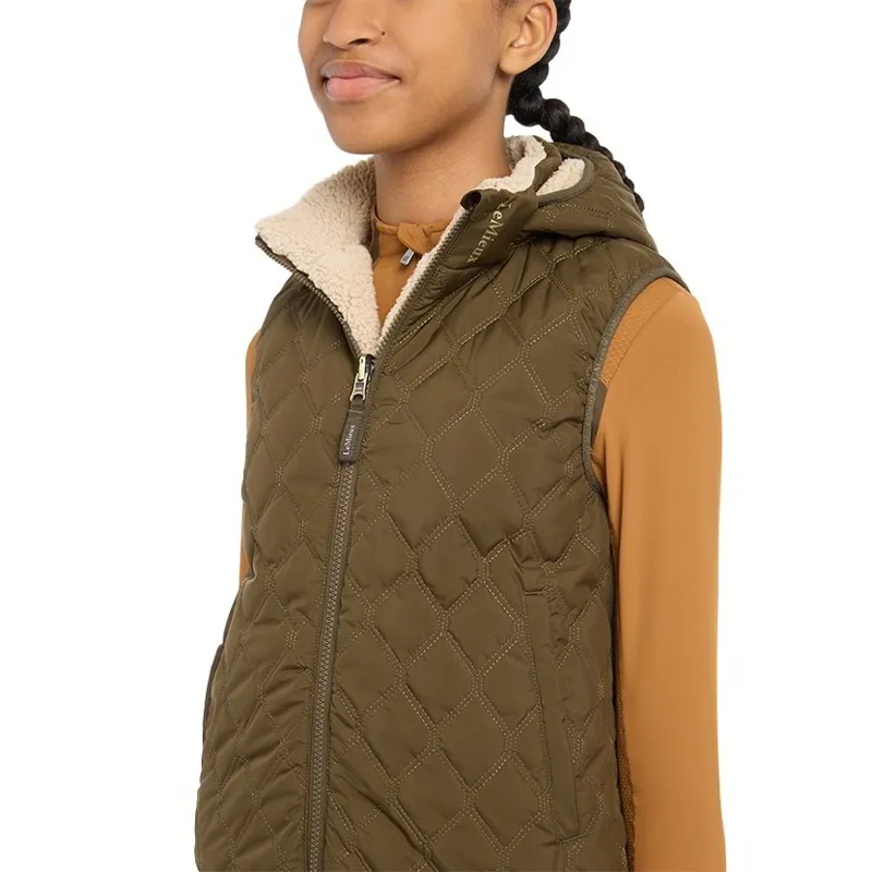 LeMieux Young Rider Eloise Reversible Winter Vest - Alpine-10