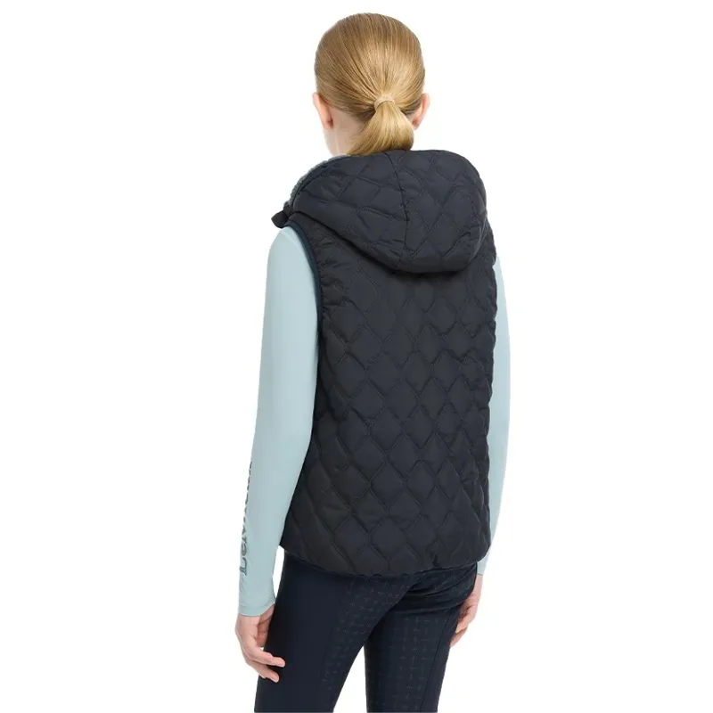 LeMieux Young Rider Eloise Reversible Winter Vest - Navy-8