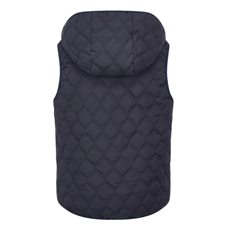 LeMieux Young Rider Eloise Reversible Winter Vest - Navy-9