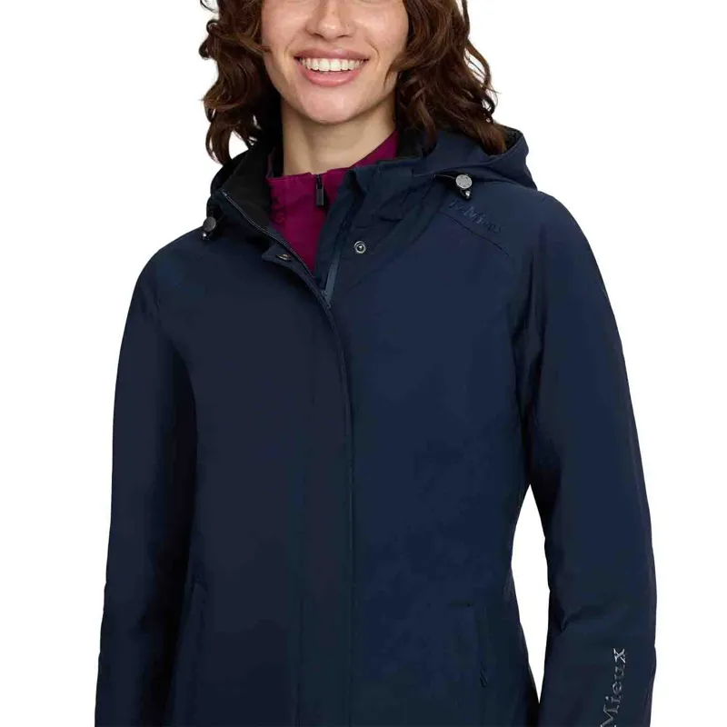 LeMieux Erin Women's Waterproof Long Padded Coat - Navy Pre-Order-4