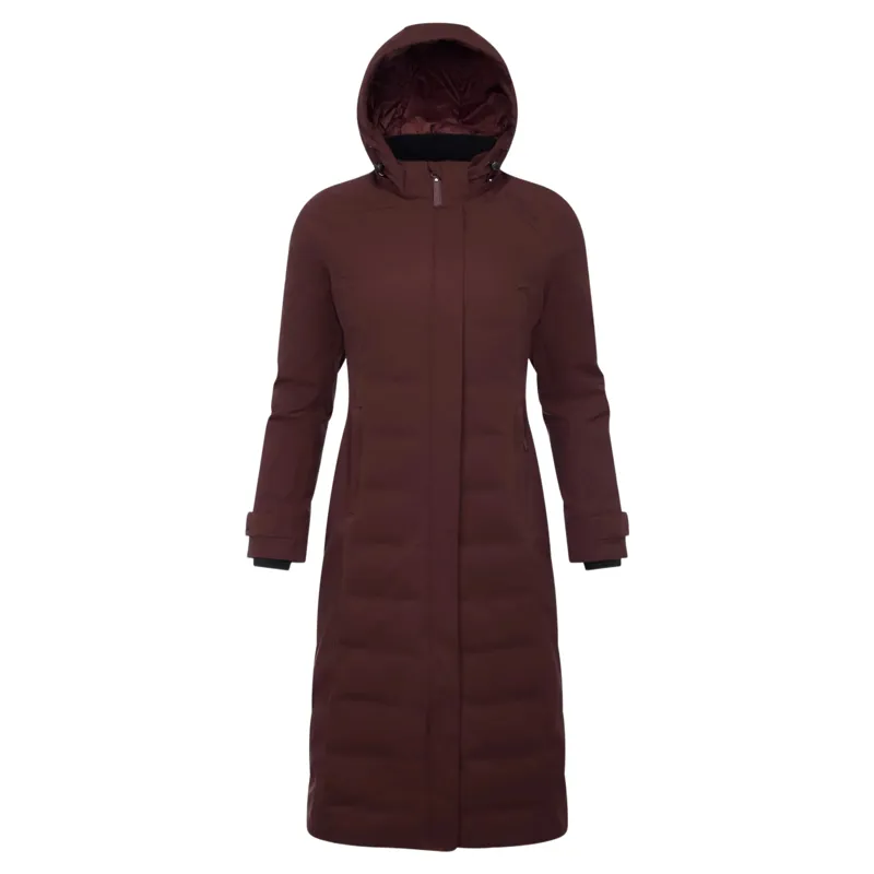 LeMieux Erin Women's Waterproof Long Padded Coat - Bramble-3
