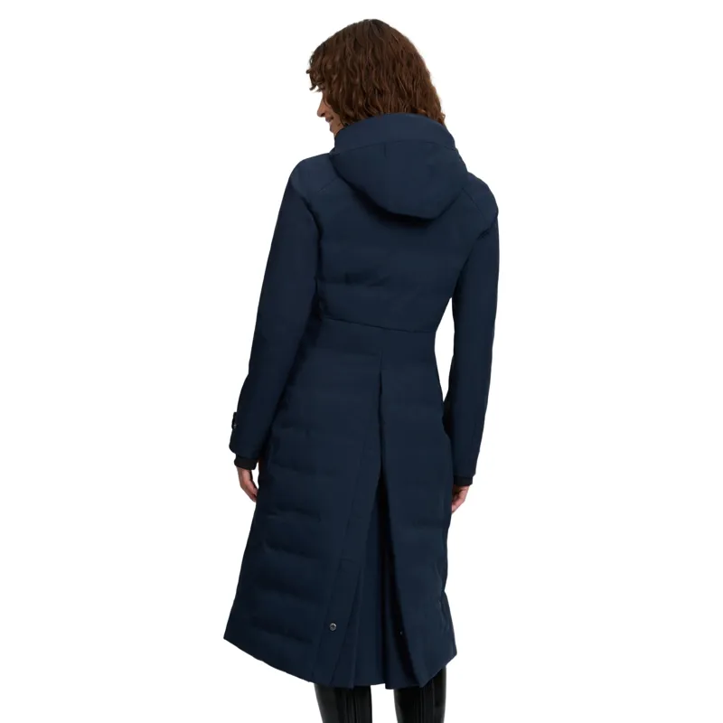 LeMieux Erin Women's Waterproof Long Padded Coat - Navy Pre-Order-3