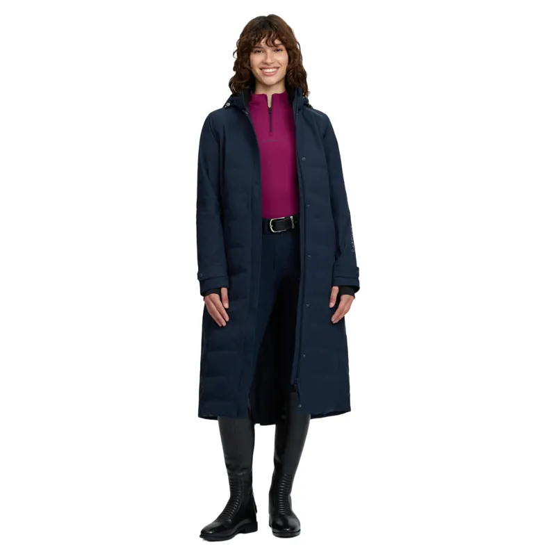 LeMieux Erin Women's Waterproof Long Padded Coat - Navy Pre-Order-5