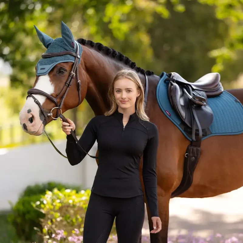 LeMieux Essence Close Contact Saddle Pad - Jungle-1