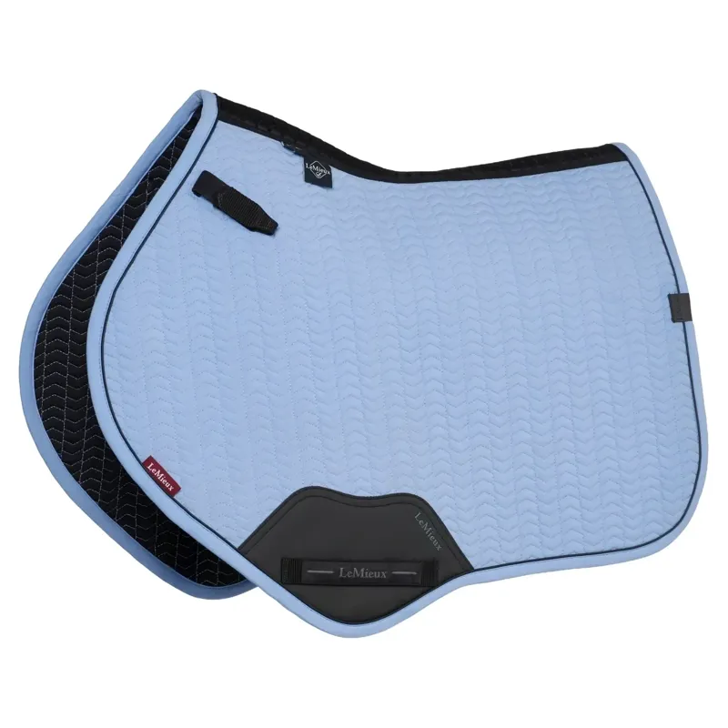 LeMieux Essence Close Contact Saddle Pad - Powder Blue