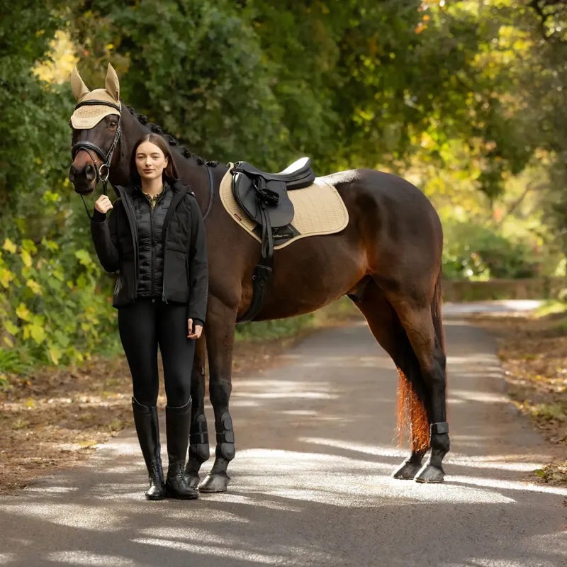 LeMieux Essence Close Contact Saddle Pad - Pear-1