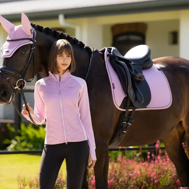 LeMieux Essence Dressage Saddle Pad - Fondant-1