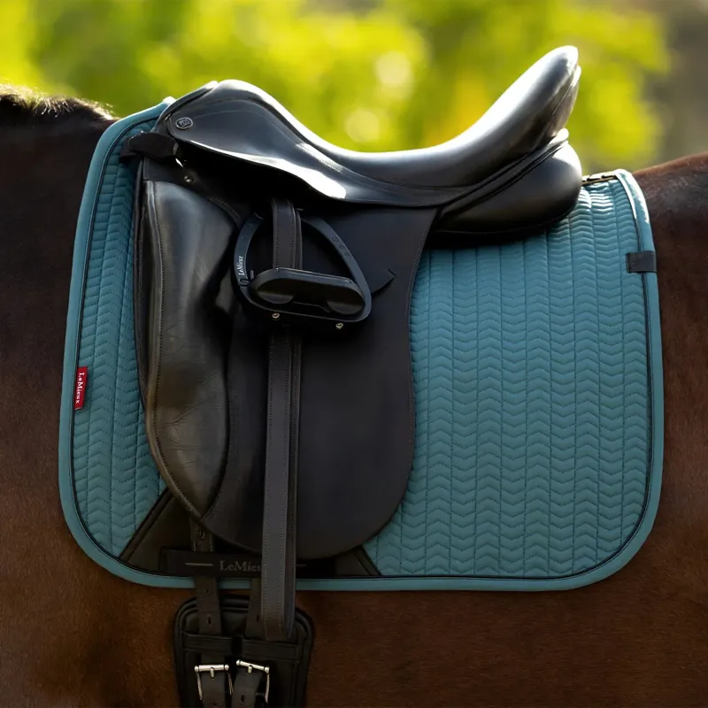 LeMieux Essence Dressage Saddle Pad - Jungle-1