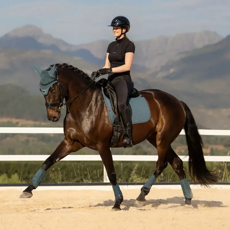 LeMieux Essence Dressage Saddle Pad - Jungle-3