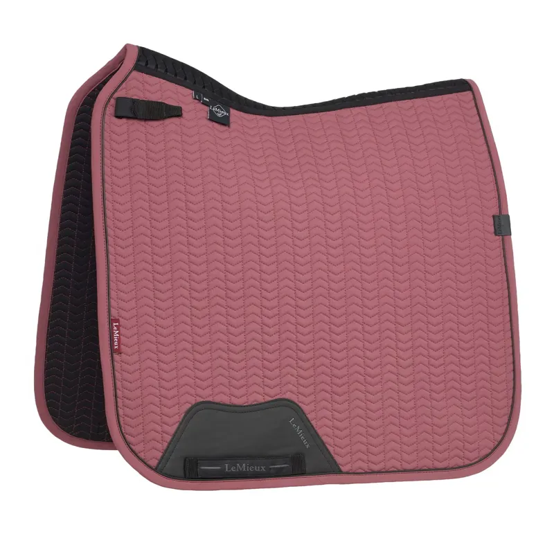 LeMieux Essence Dressage Saddle Pad - Rosewood