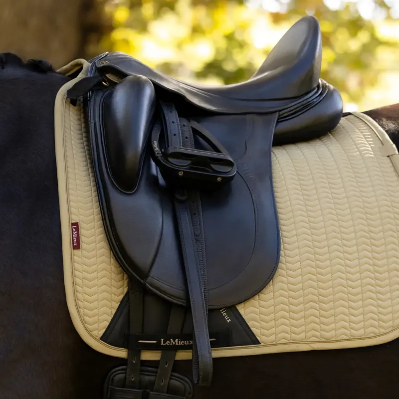 LeMieux Essence Dressage Pad - Pear-5