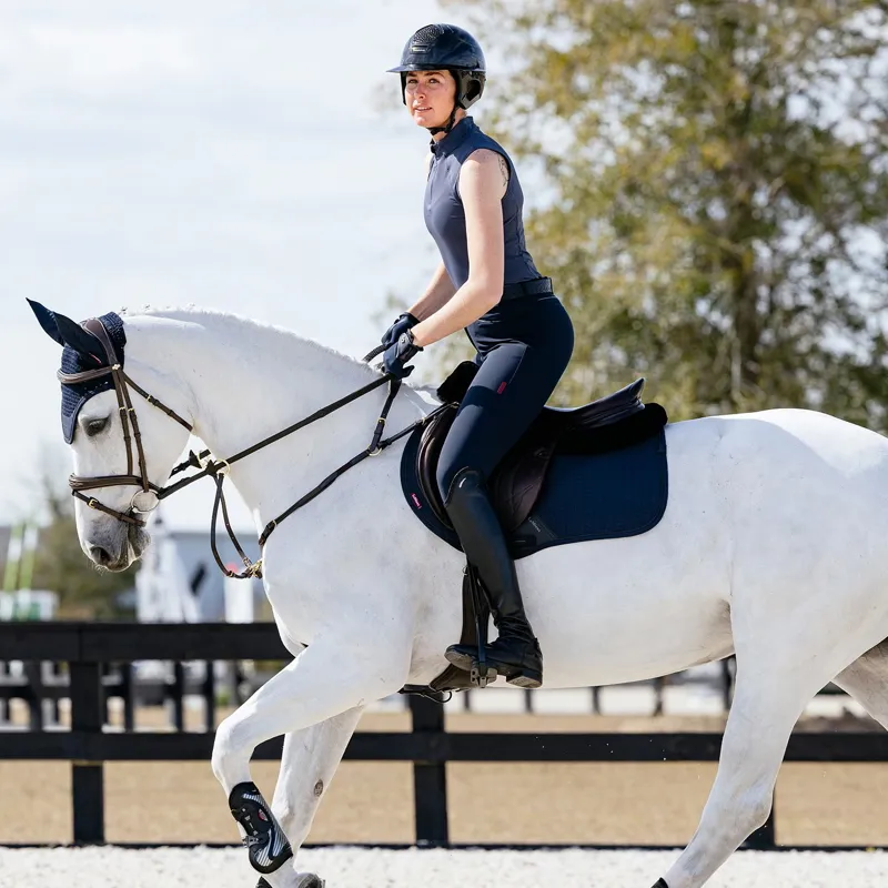 LeMieux Essence Eurojump Square - Navy-1