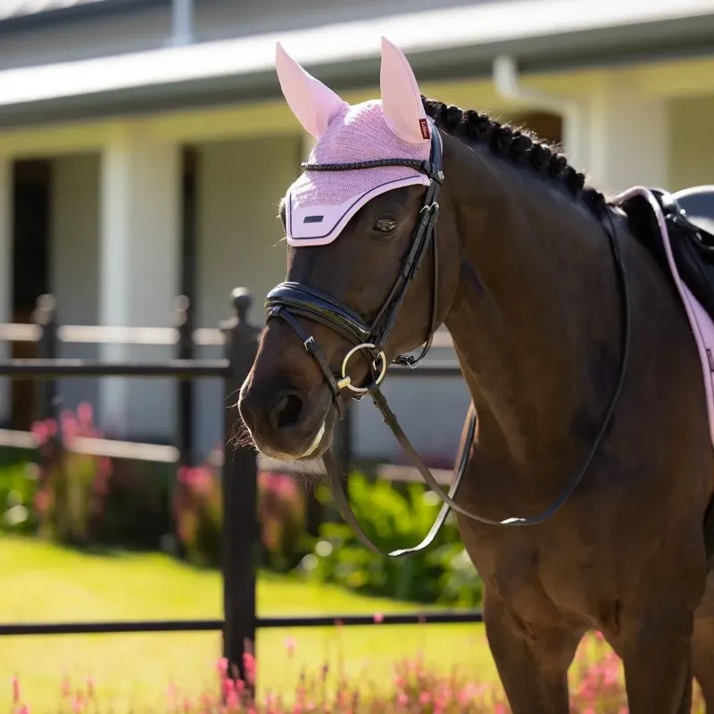 LeMieux Essence Fly Hood - Fondant-1