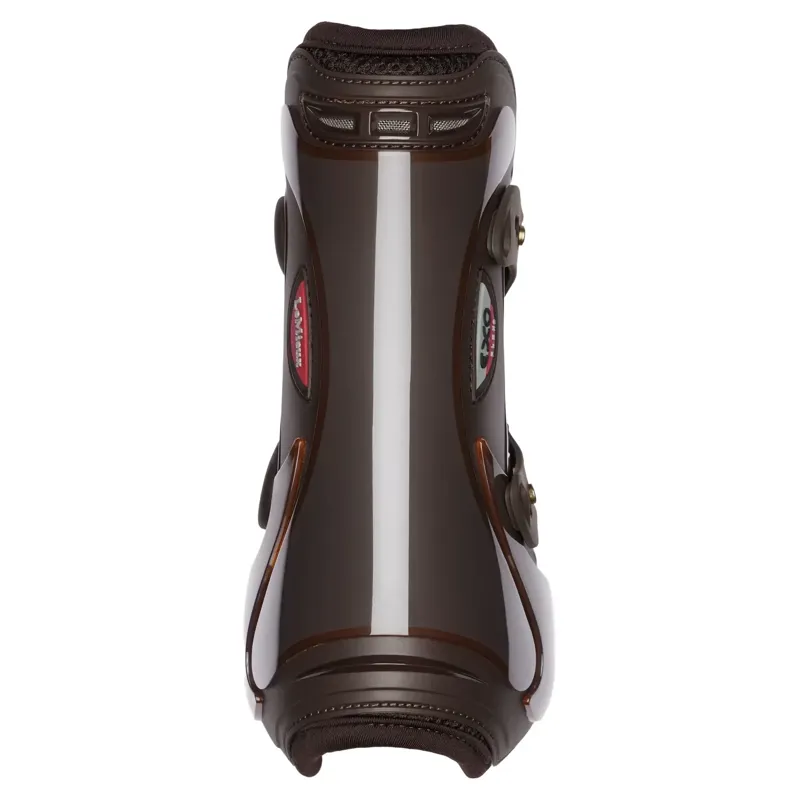 LeMieux Exo-Flex Tendon Boots - Brown/Brown-3