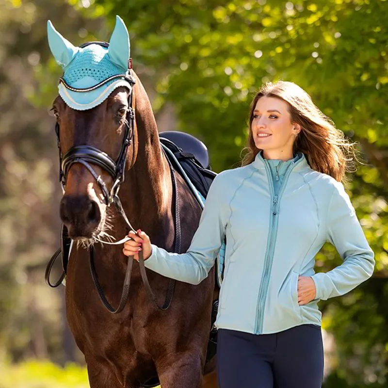 LeMieux Faye Women's Fleece - Aqua-8