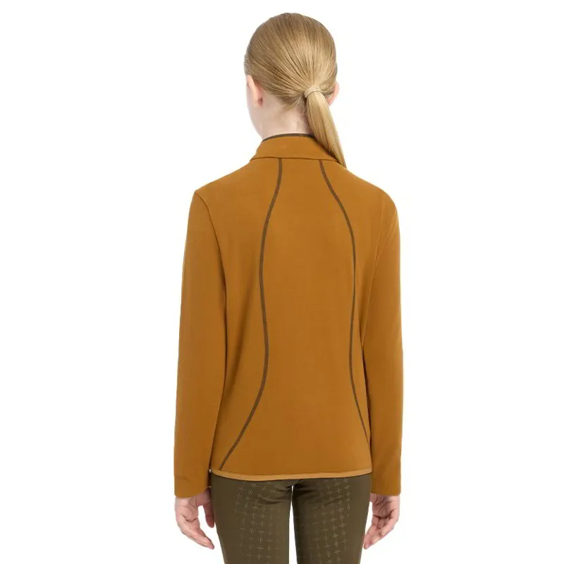 LeMieux Felicity Young Rider Zip Through Fleece-Ginger-7
