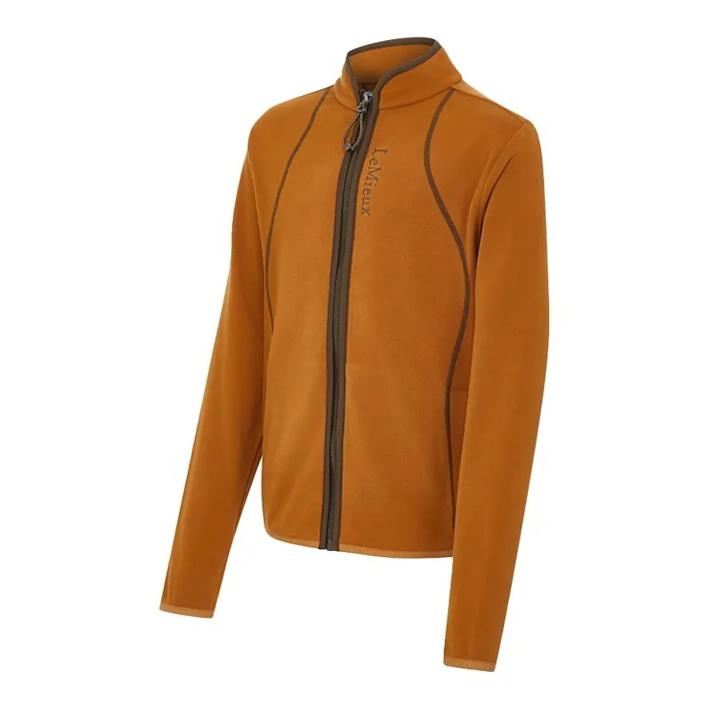LeMieux Felicity Young Rider Zip Through Fleece-Ginger-3