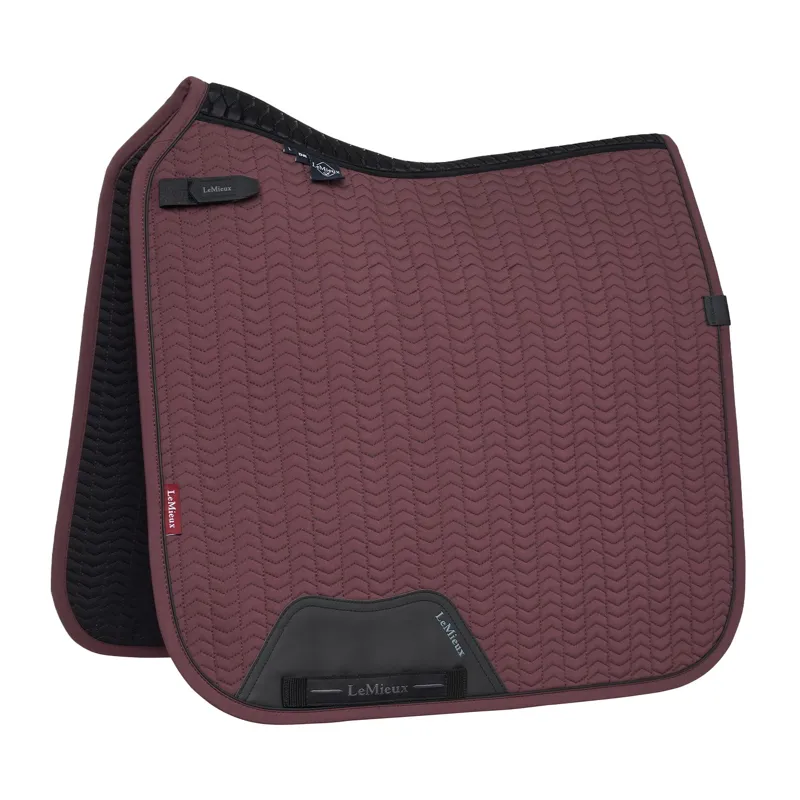 LeMieux Essence Dressage Saddle Pad - Damson