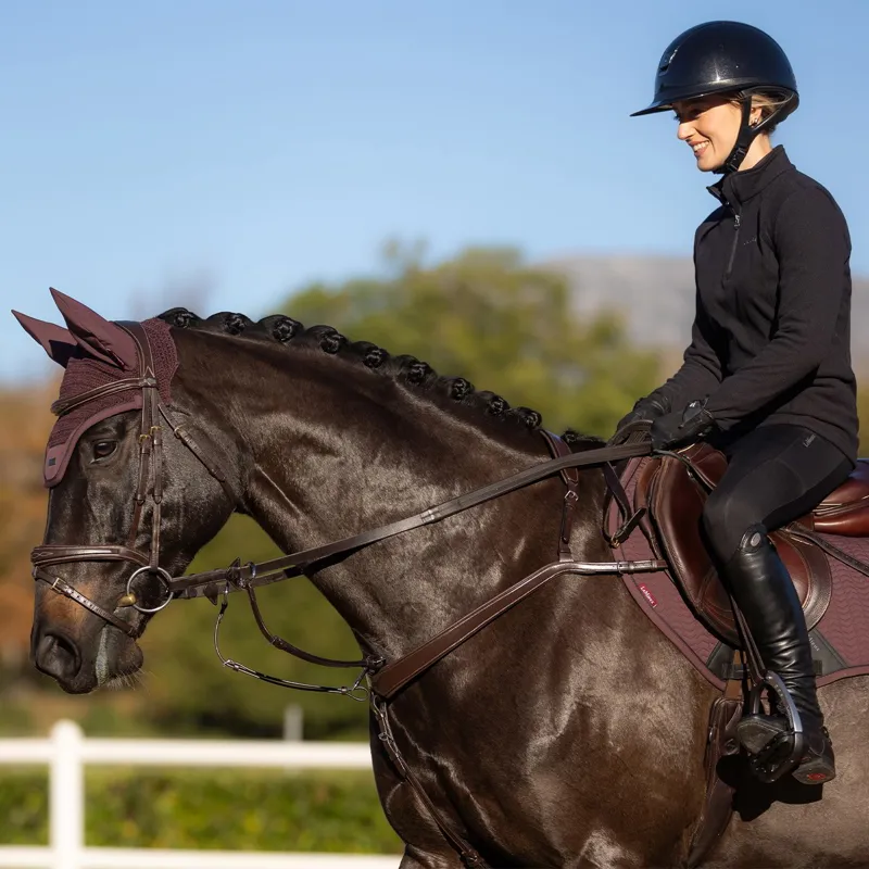LeMieux Essence Fly Bonnet - Damson-3